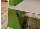Silver and Green Coffee Table (detail) B